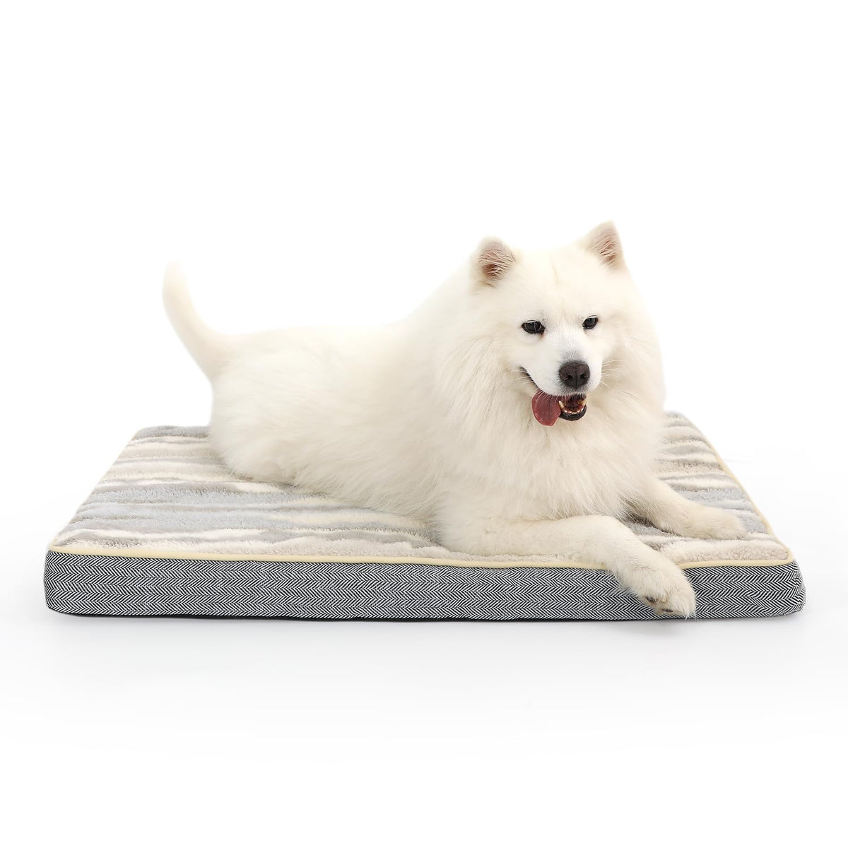 JMHUND Dog Bed for Large Dogs Orthopedic Dog Bed with Removable Cover Egg Crate Foam Pet Bed MatDog Bed Medium Size Dog